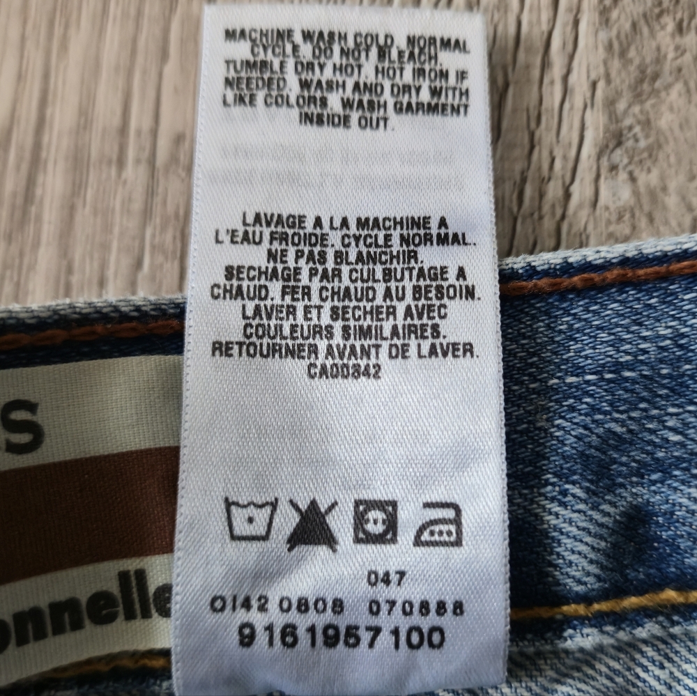 Signature by Levi Strauss & Co. 36x34 Mens Relaxed Regular Straight Jeans Y2K - Picture 8 of 15